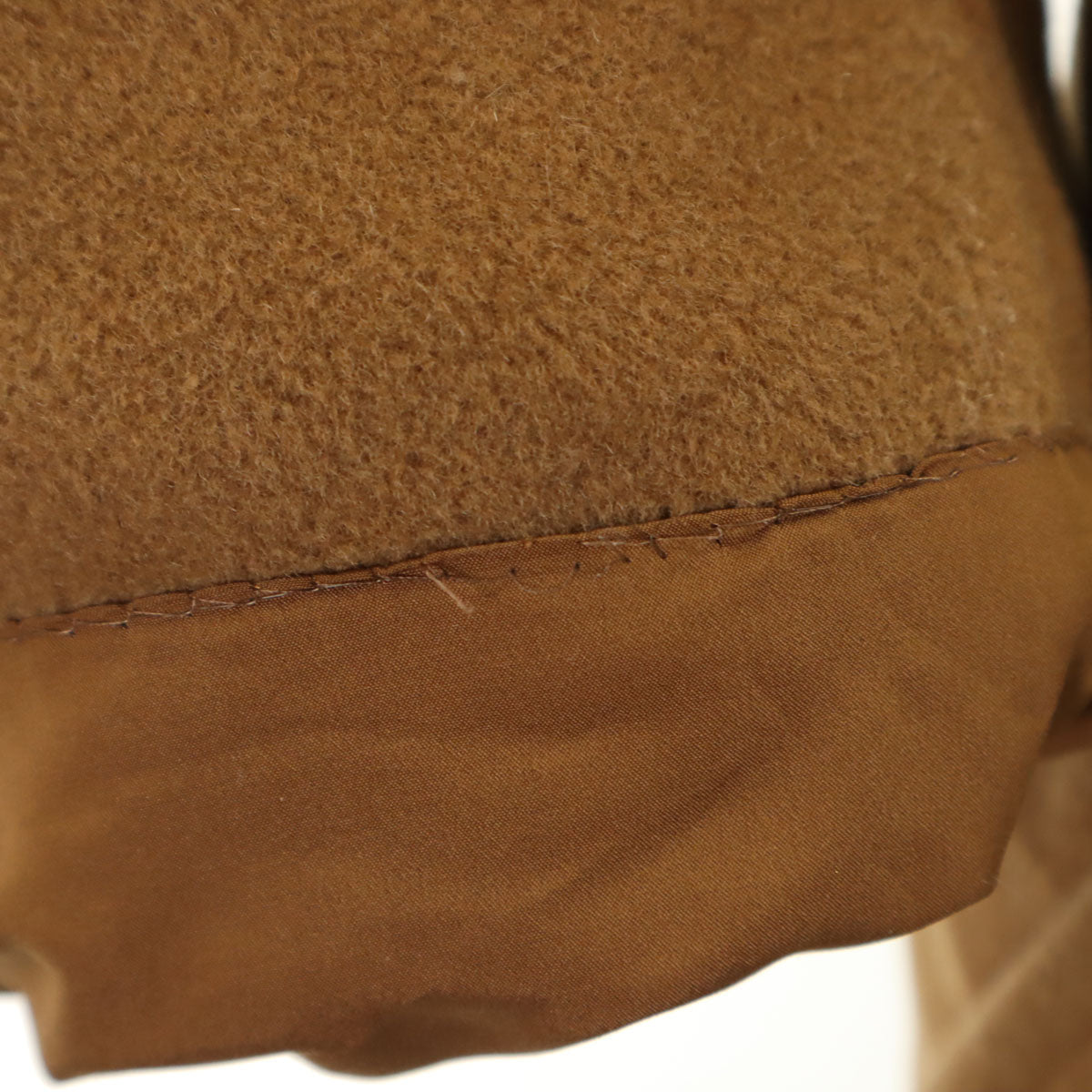 WEEKEND MaxMara ウィークエンドマックスマーラ メルトン ロングコート 40 ブラウン レディース