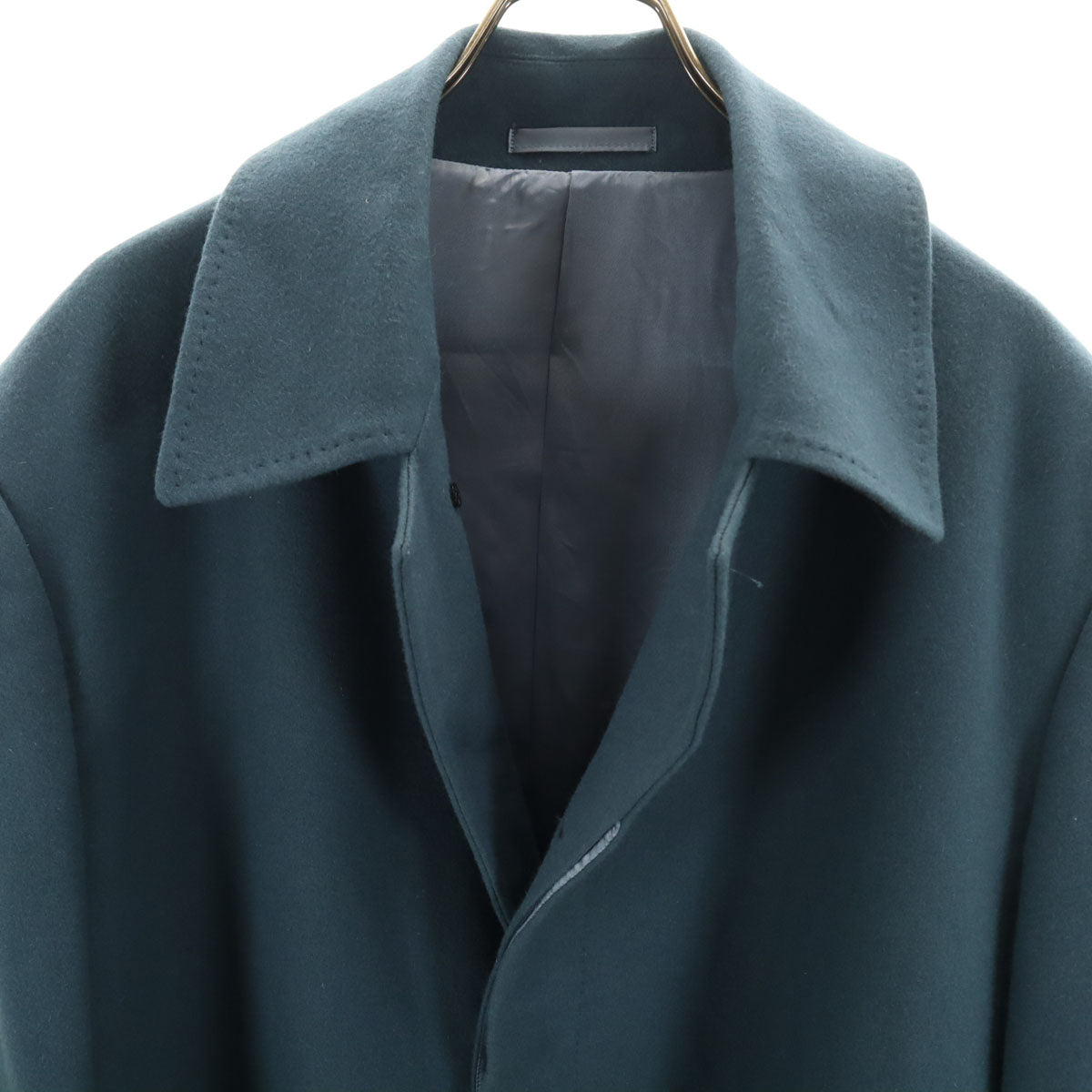 LAD MUSICIAN ラッドミュージシャン ステンカラーコート 46 ブルーグレー系 メンズ