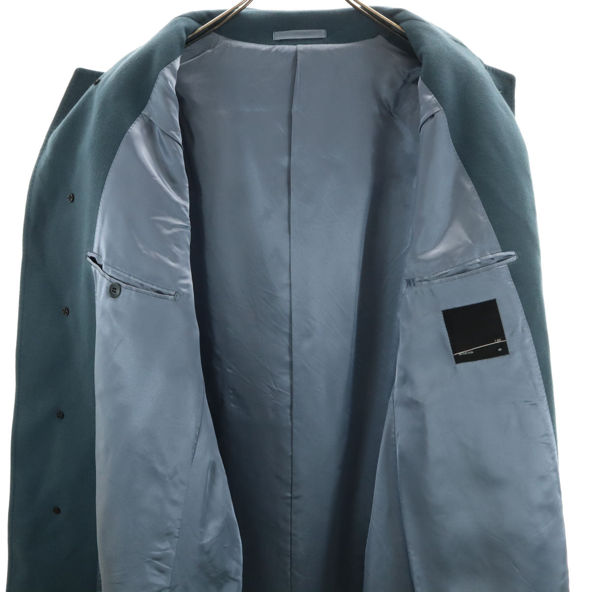 LAD MUSICIAN ラッドミュージシャン ステンカラーコート 46 ブルーグレー系 メンズ