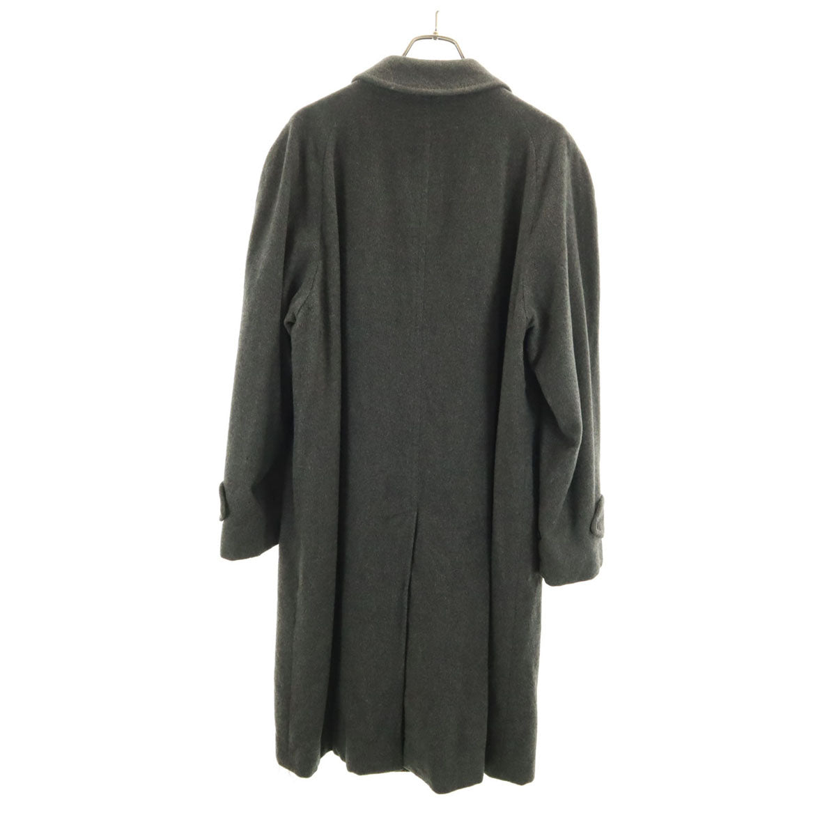 Burberrys バーバリーズ 90s カシミヤ100% オールド ステンカラーコート 94-175 チャコールグレー メンズ