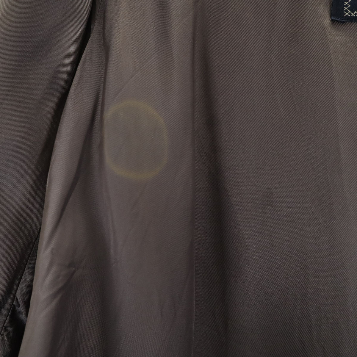 Burberrys バーバリーズ 90s カシミヤ100% オールド ステンカラーコート 94-175 チャコールグレー メンズ