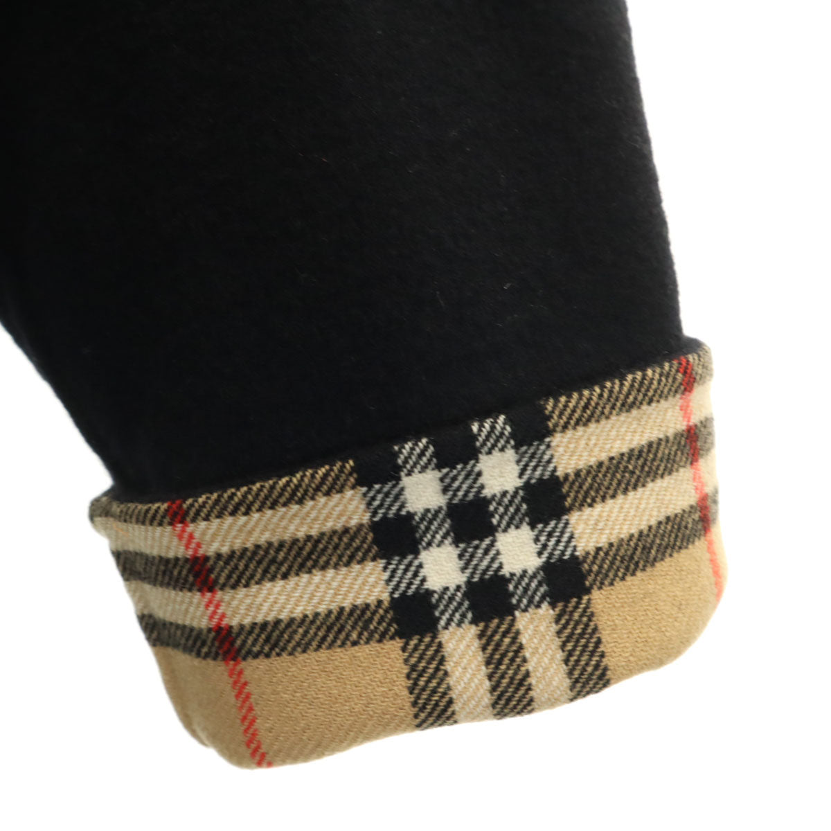 Burberrys バーバリーズ 90s カシミヤブレンド オールド ステンカラーコート 7AR ブラック レディース