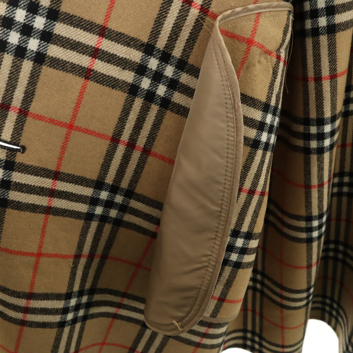 Burberrys バーバリーズ 90s カシミヤブレンド オールド ステンカラーコート 7AR ブラック レディース