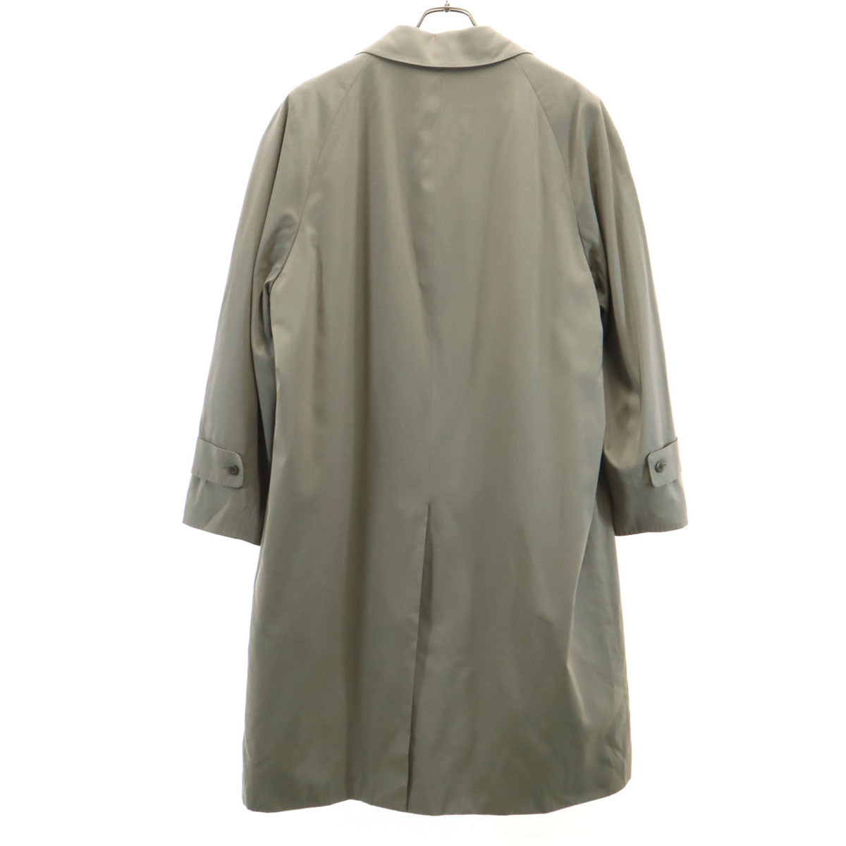 GIVENCHY ジバンシィ 90s オールド ステンカラーコート M グレージュ ベストライナー付き メンズ