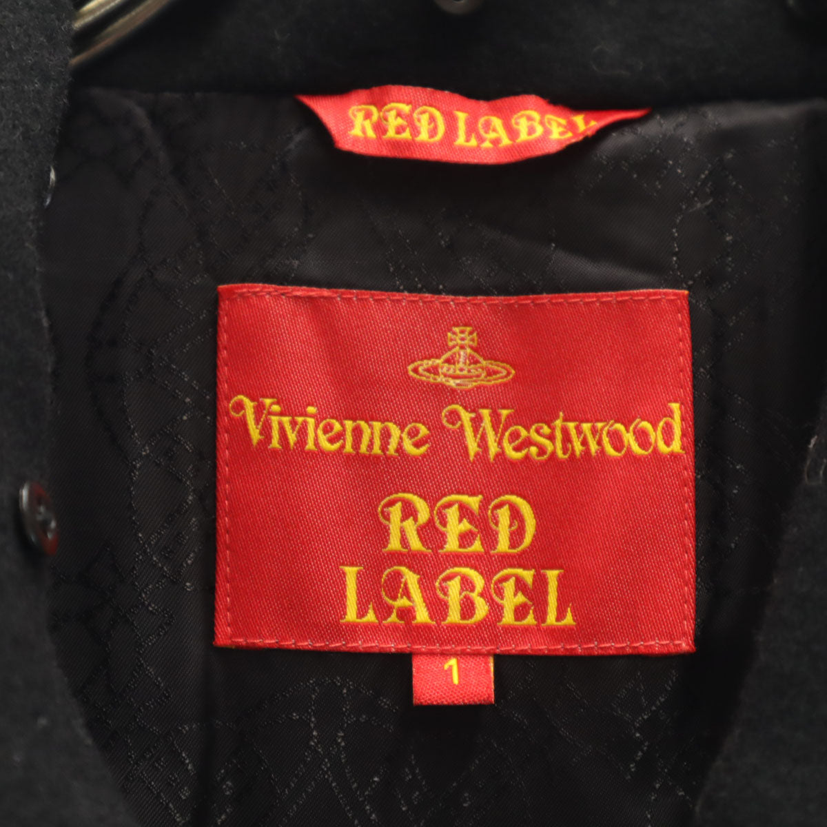Vivienne Westwood Red Label ヴィヴィアンウエストウッド レッドレーベル 日本製 コート 1 ブラック レディース
