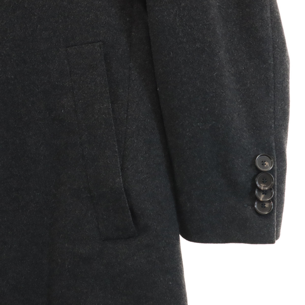 BOSS HUGO BOSS ボスヒューゴボス コート 44 グレー メンズ