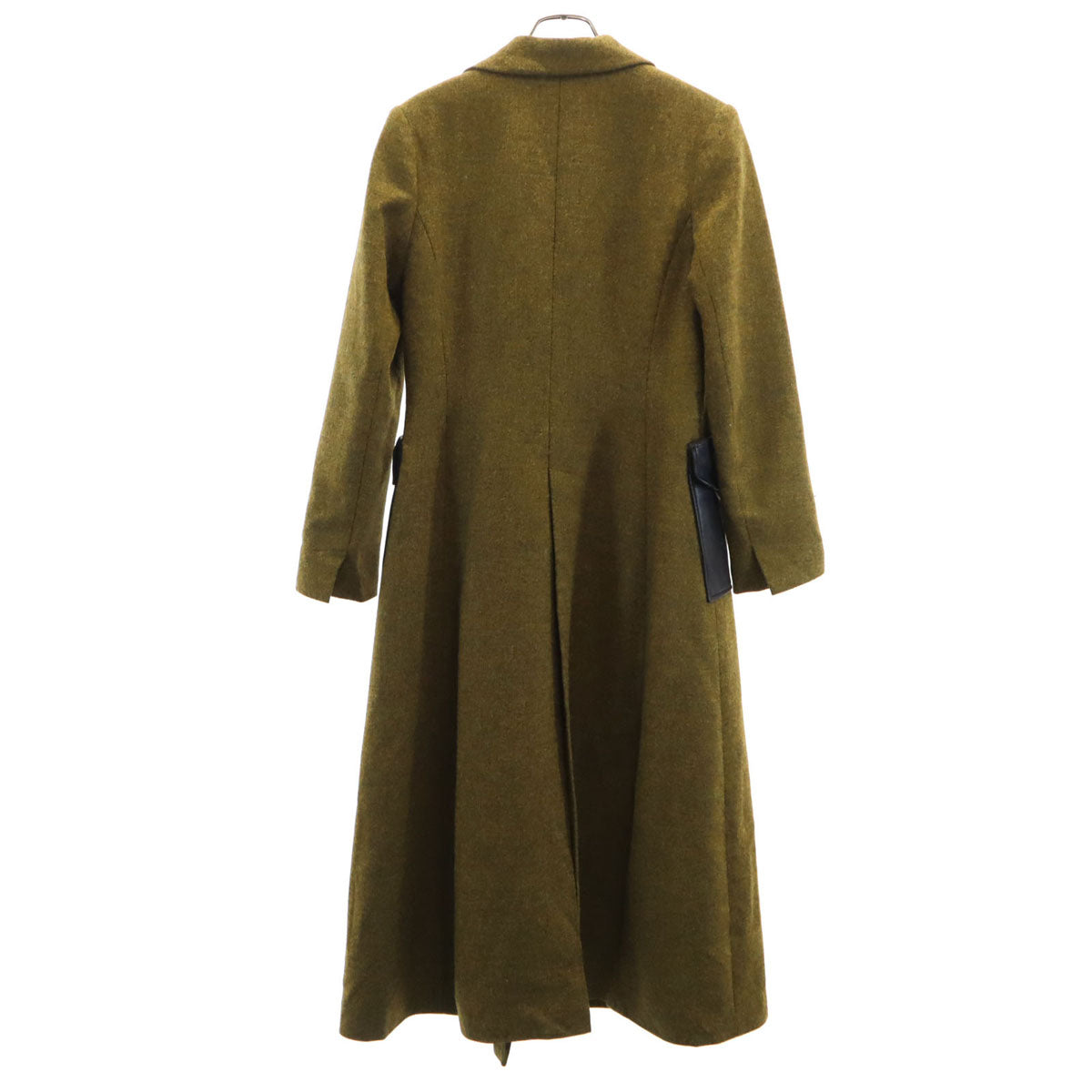 美品 LANVIN en Bleu ランバンオンブルー コート カーキ レディース