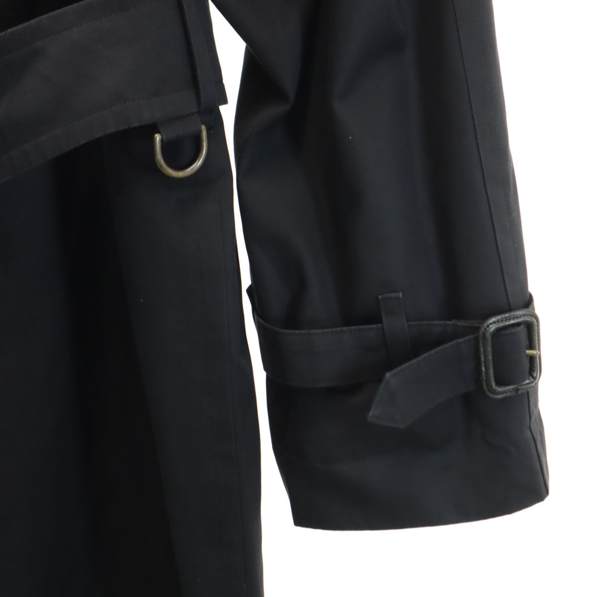 BURBERRY LONDON バーバリーロンドン 日本製 トレンチコート 92-170-5 ブラック ベストライナー付き 三陽商会 メンズ