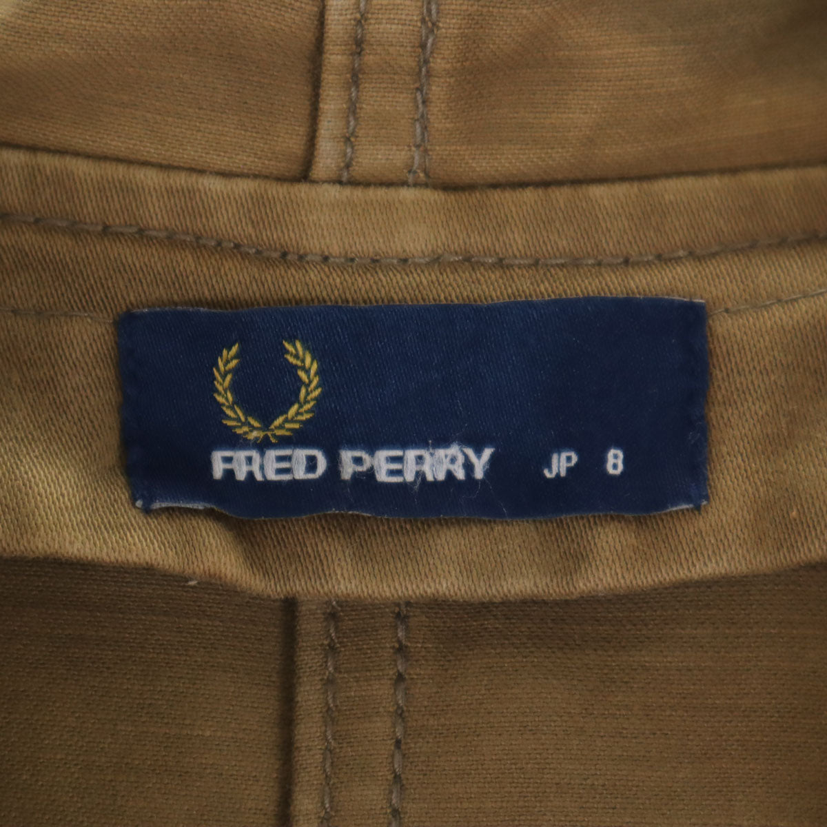 FRED PERRY フレッドペリー モッズコート 8 カーキ レディース