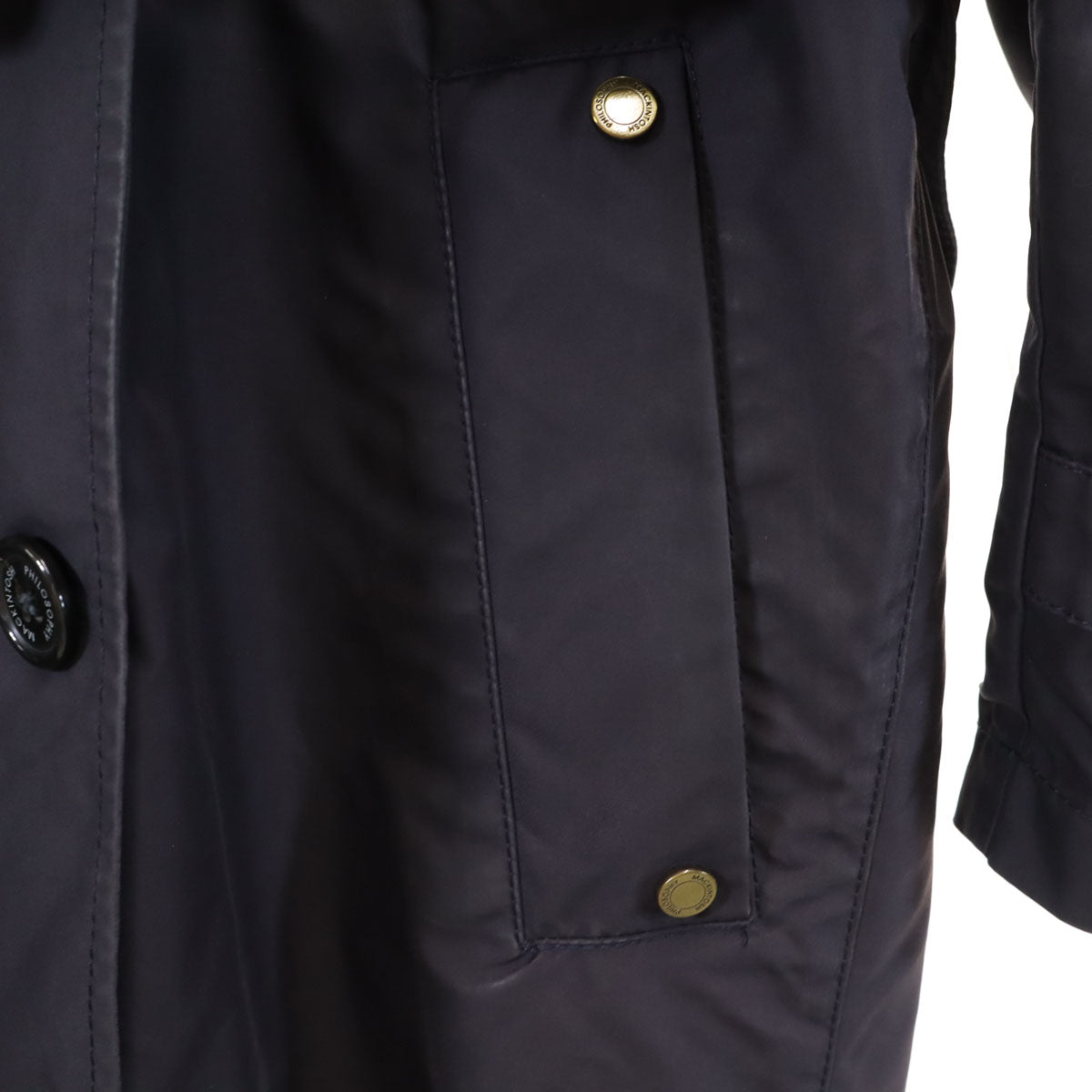 MACKINTOSH PHILOSOPHY マッキントッシュフィロソフィー トレンチコート 38 ブラック系 ライナー 三陽商会 レディース