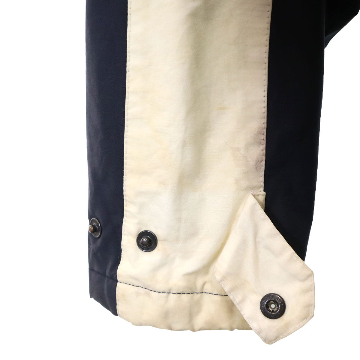 NAUTICA ノーティカ 90s オールド ジップ コート XL グリーン系 裏フリース メンズ