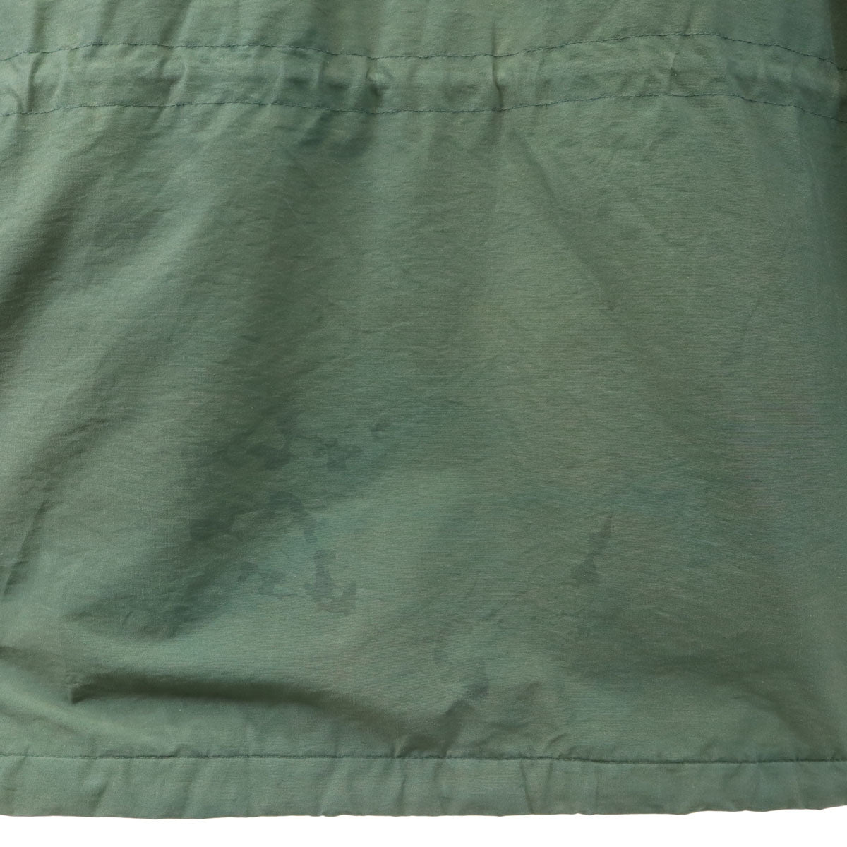 NAUTICA ノーティカ 90s オールド ジップ コート XL グリーン系 裏フリース メンズ