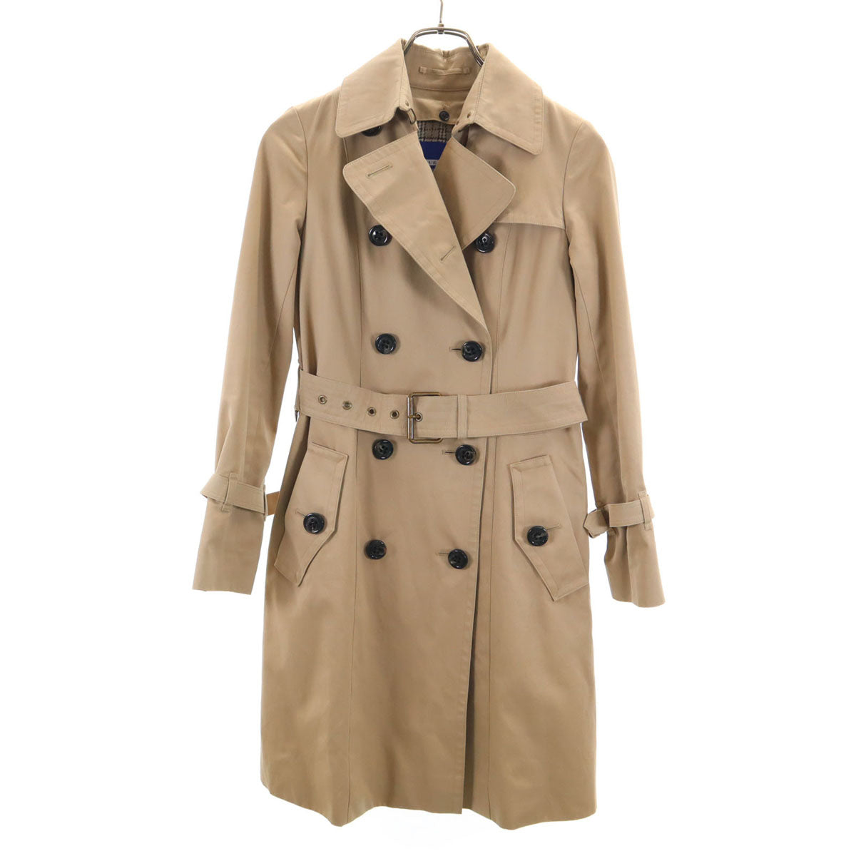 BURBERRY BLUE LABEL CRESTBRIDGE バーバリーブルーレーベルクレストブリッジ ライナー付き トレンチコート 34 ベージュ系 三陽商会 レディース
