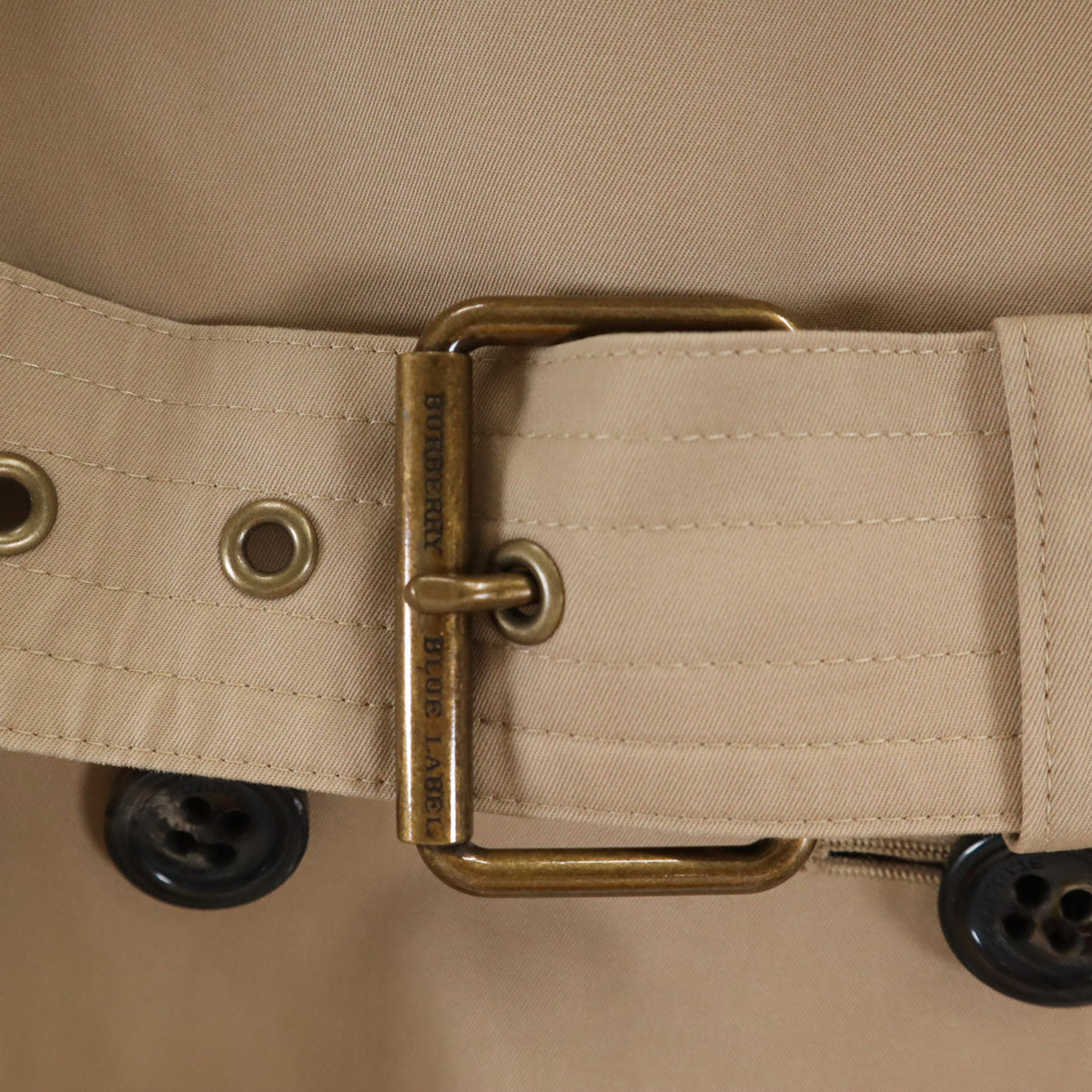 BURBERRY BLUE LABEL CRESTBRIDGE バーバリーブルーレーベルクレストブリッジ ライナー付き トレンチコート 34 ベージュ系 三陽商会 レディース
