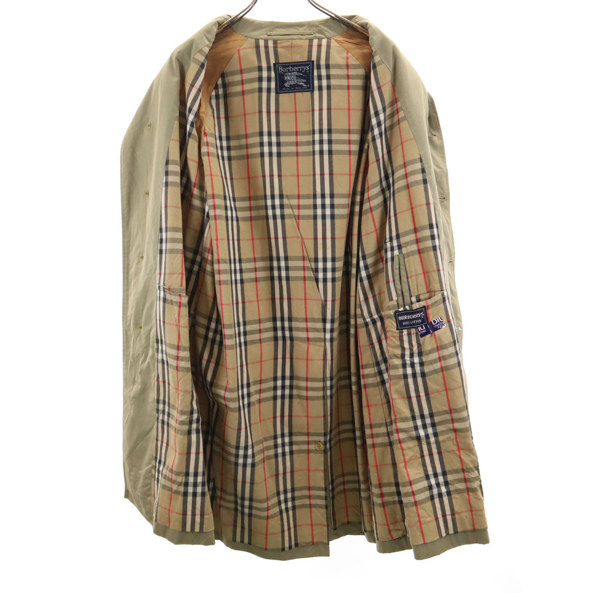 Burberrys バーバリーズ 80s 90s オールド ステンカラーコート カーキ メンズ