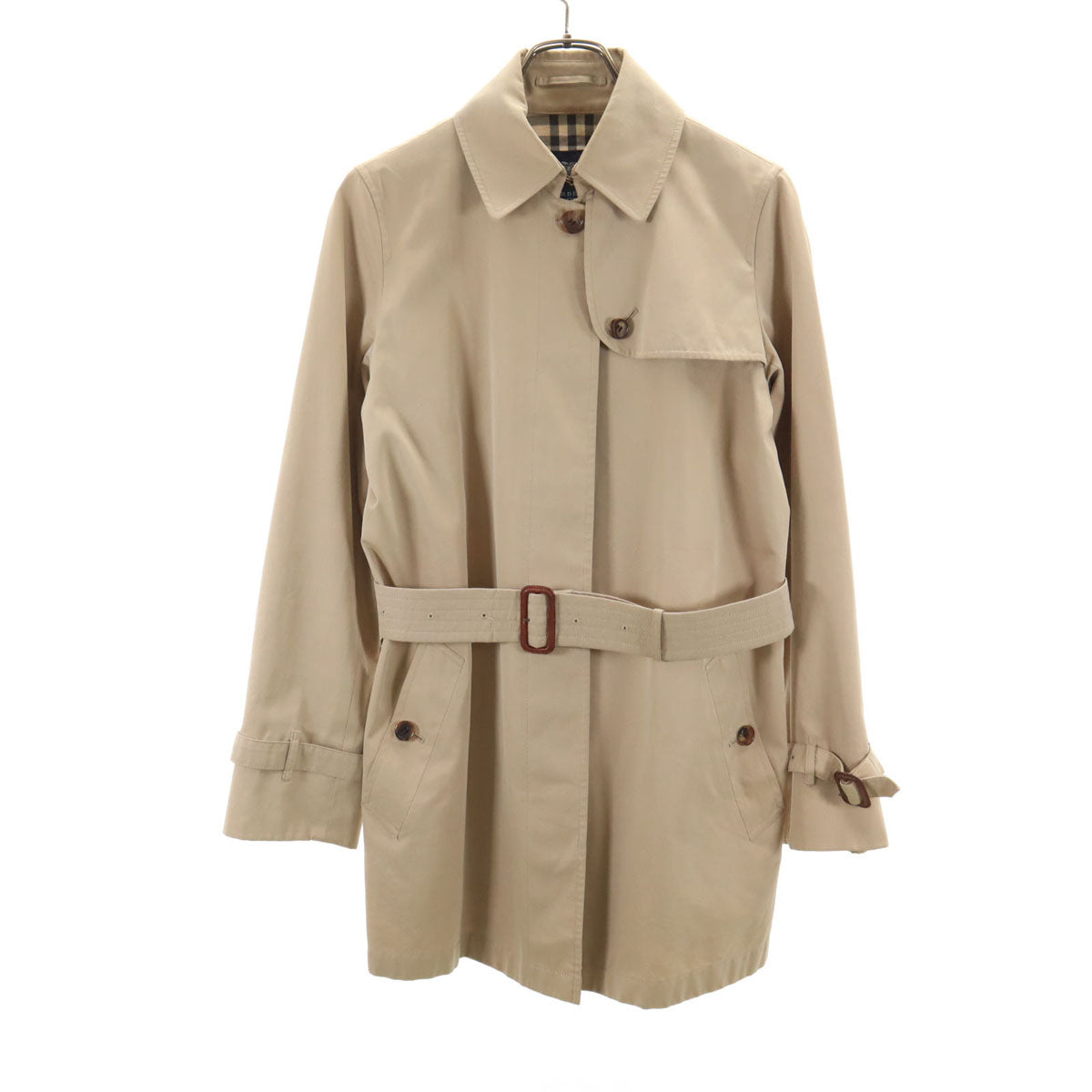 BURBERRY バーバリー ステンカラーコート 40 ベージュ 三陽商会 レディース