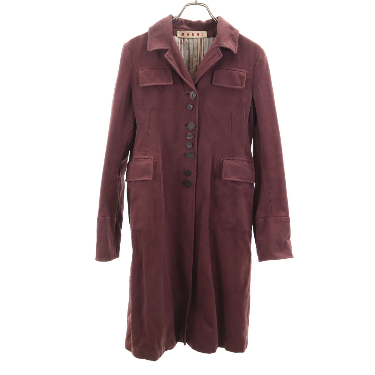 綺麗です。マルニ　MARUNI コート　スプリングコート 楽天市場】MARNI マルニ ロングコート SUMU0005U0 UTC286 メンズ