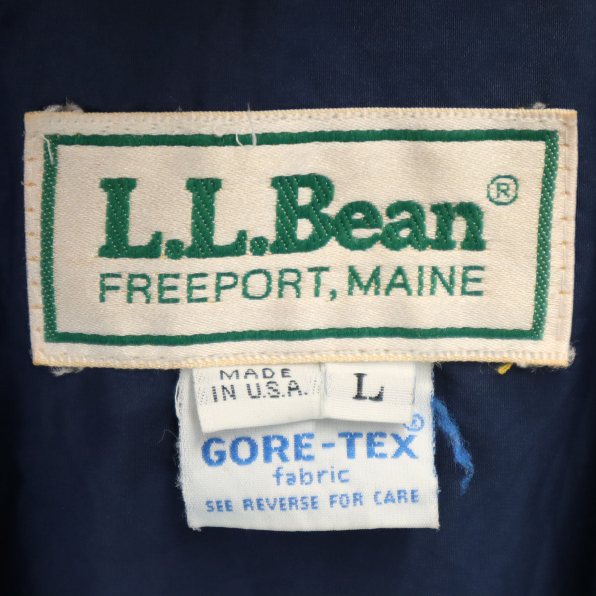 L.L.Bean エルエルビーン 80s 90s USA製 オールド ゴアテックス マウンテンジャケット L レッド アウトドア メンズ