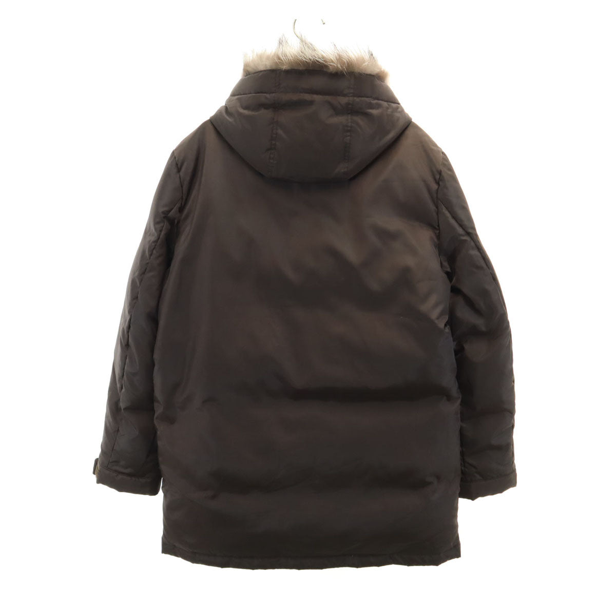 美品 BURBERRY BLACK LABEL バーバリーブラックレーベル ダウンコート M ブラウン 三陽商会 メンズ