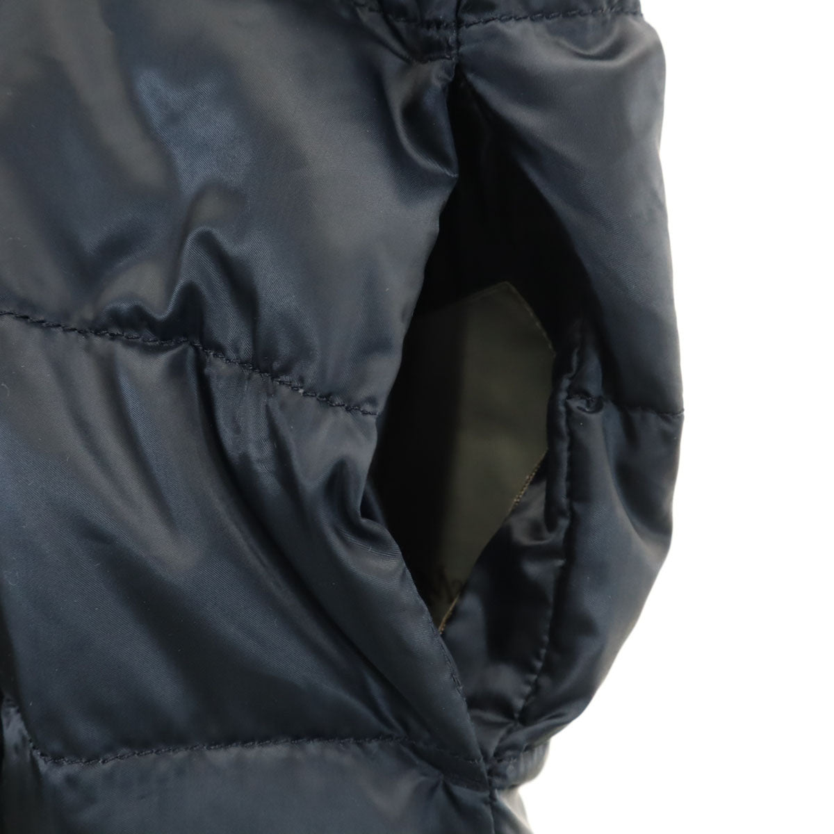 S Max Mara エスマックスマーラ ロング ダウンベスト 36 ネイビー系 レディース