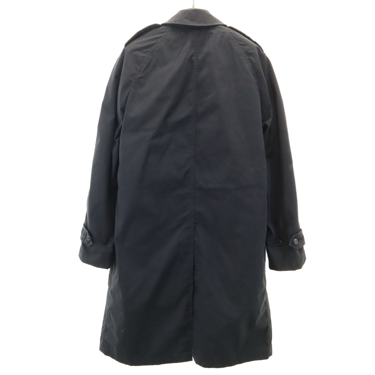 US NAVY アメリカ海軍 80s ヴィンテージ DLA オールウェザーコート ミリタリーコート 32 ブラック系 ライナー メンズ