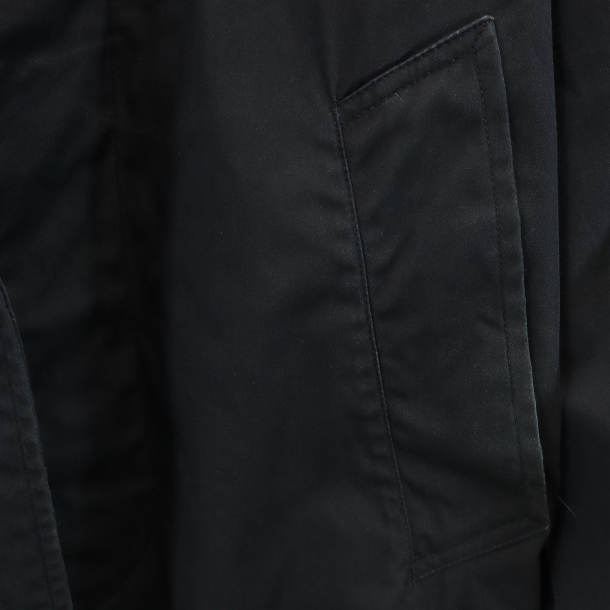 US NAVY アメリカ海軍 80s ヴィンテージ DLA オールウェザーコート ミリタリーコート 32 ブラック系 ライナー メンズ