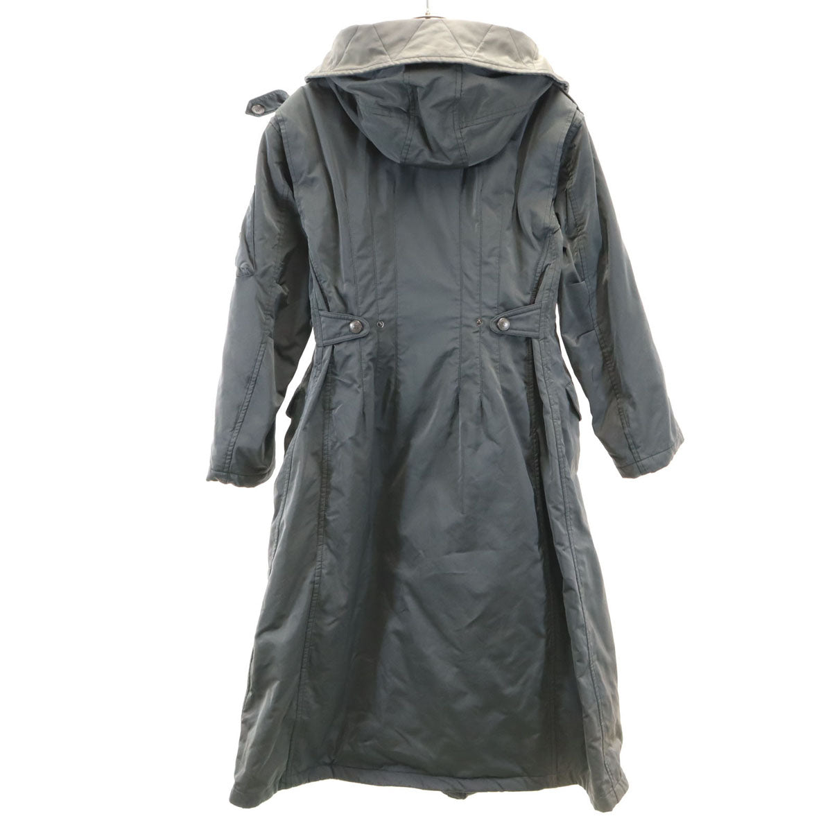 ERMANNO SCERVINO エルマンノ シェルヴィーノ イタリア製 中綿コート 38 チャコールグレー レディース