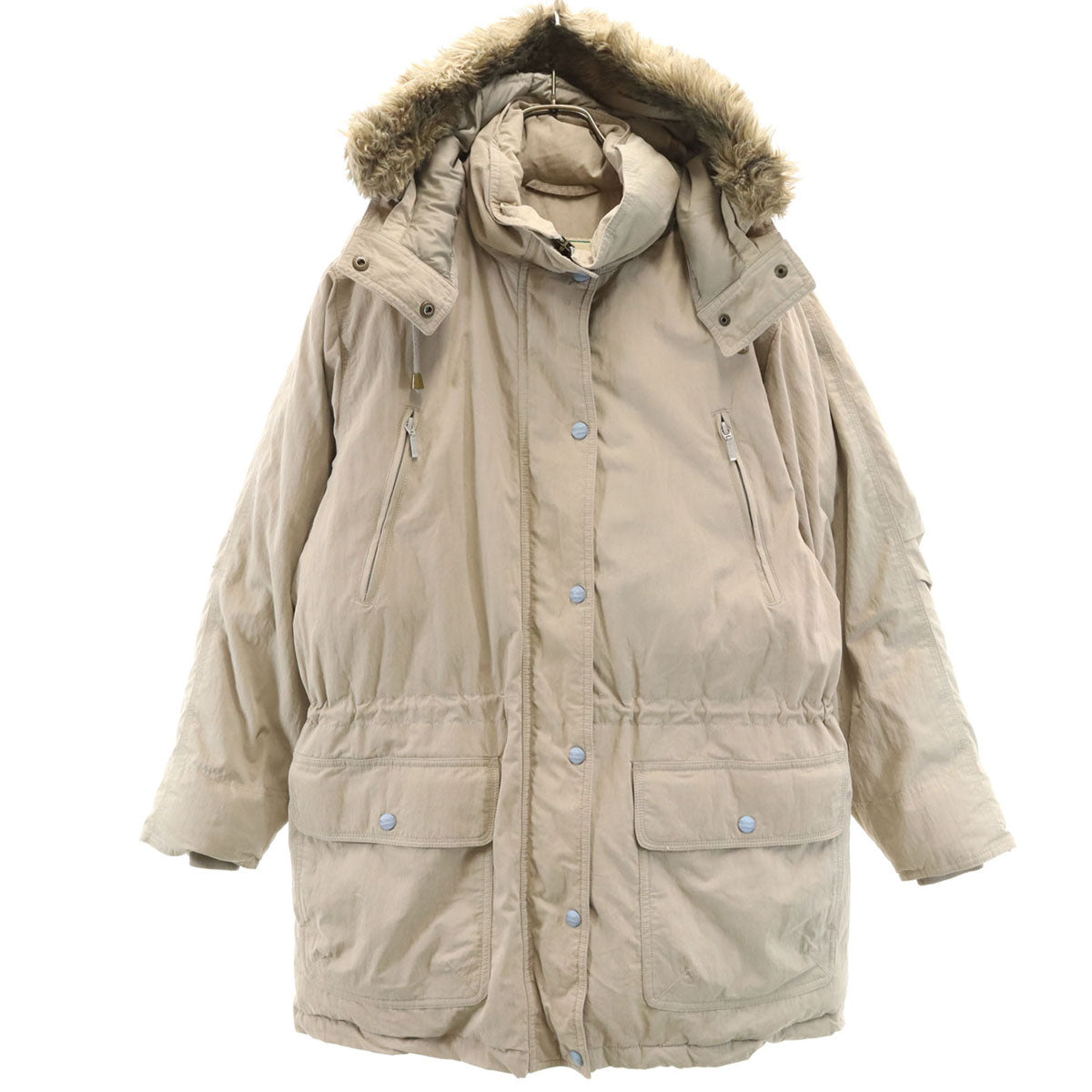 L.L.Bean エルエルビーン 90s オールド ダウンコート M ベージュ アウトドア レディース