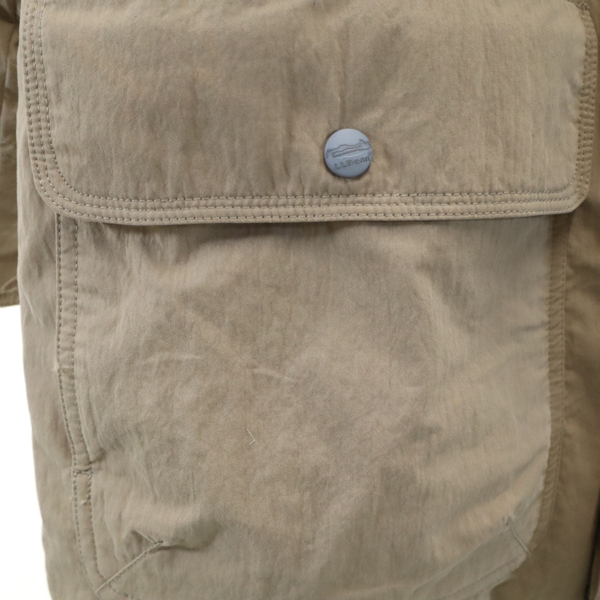 L.L.Bean エルエルビーン 90s オールド ダウンコート M ベージュ アウトドア レディース