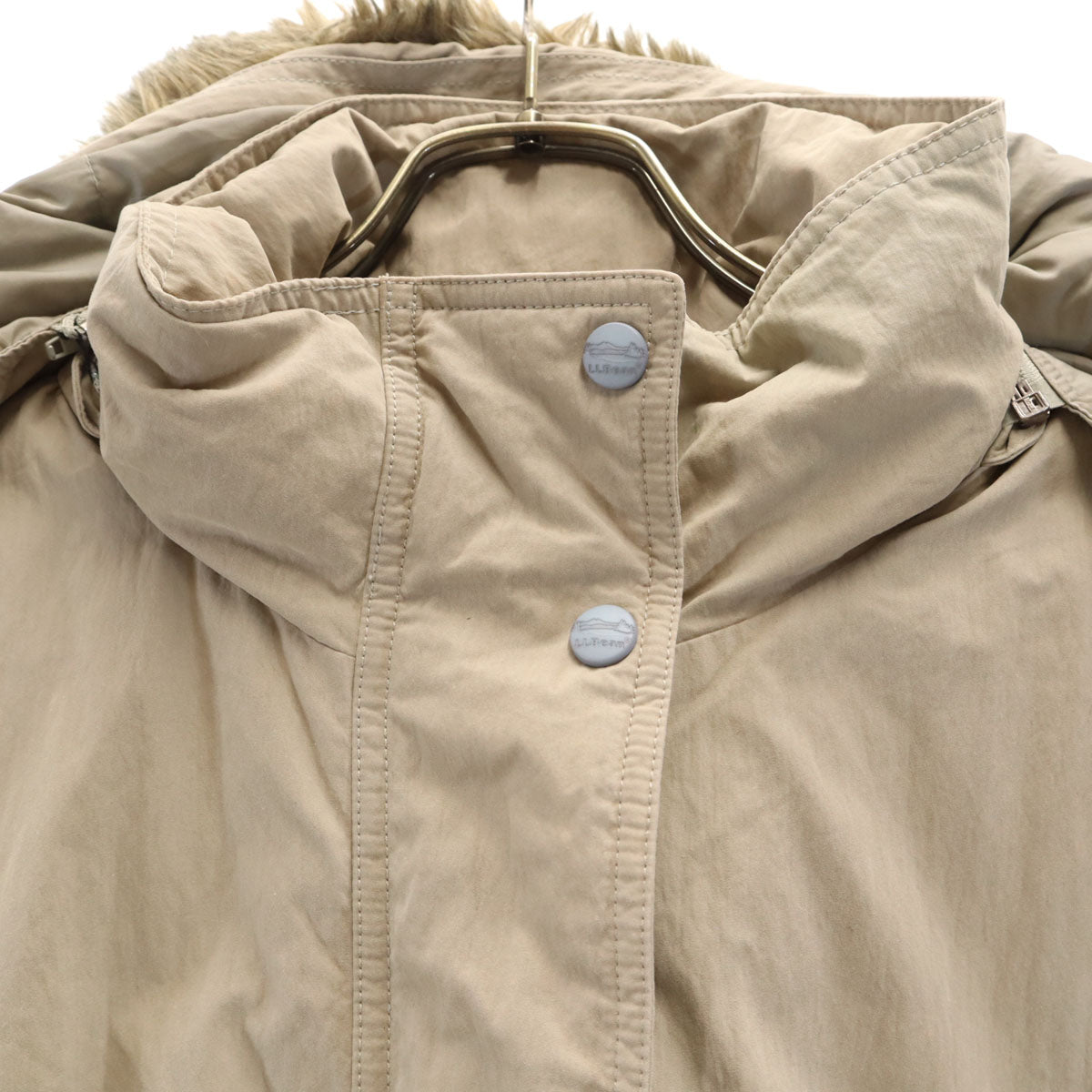 L.L.Bean エルエルビーン 90s オールド ダウンコート M ベージュ アウトドア レディース