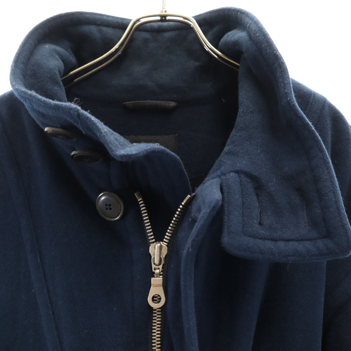 BOSS HUGO BOSS ボスヒューゴボス イタリア製 カシミヤブレンド コート 50 ネイビー メンズ