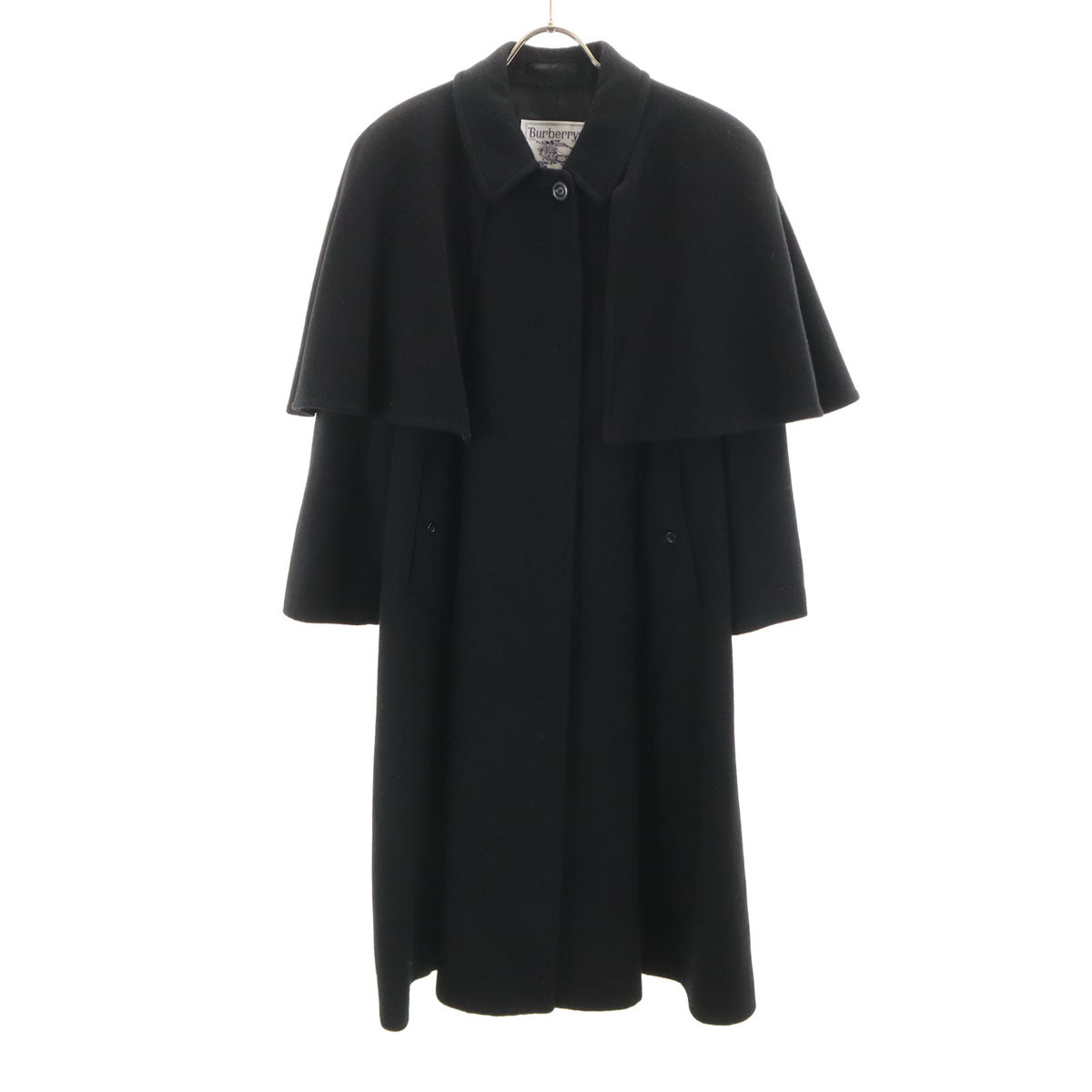 Burberrys バーバリーズ 90s オールド コート 7AR ブラック レディース