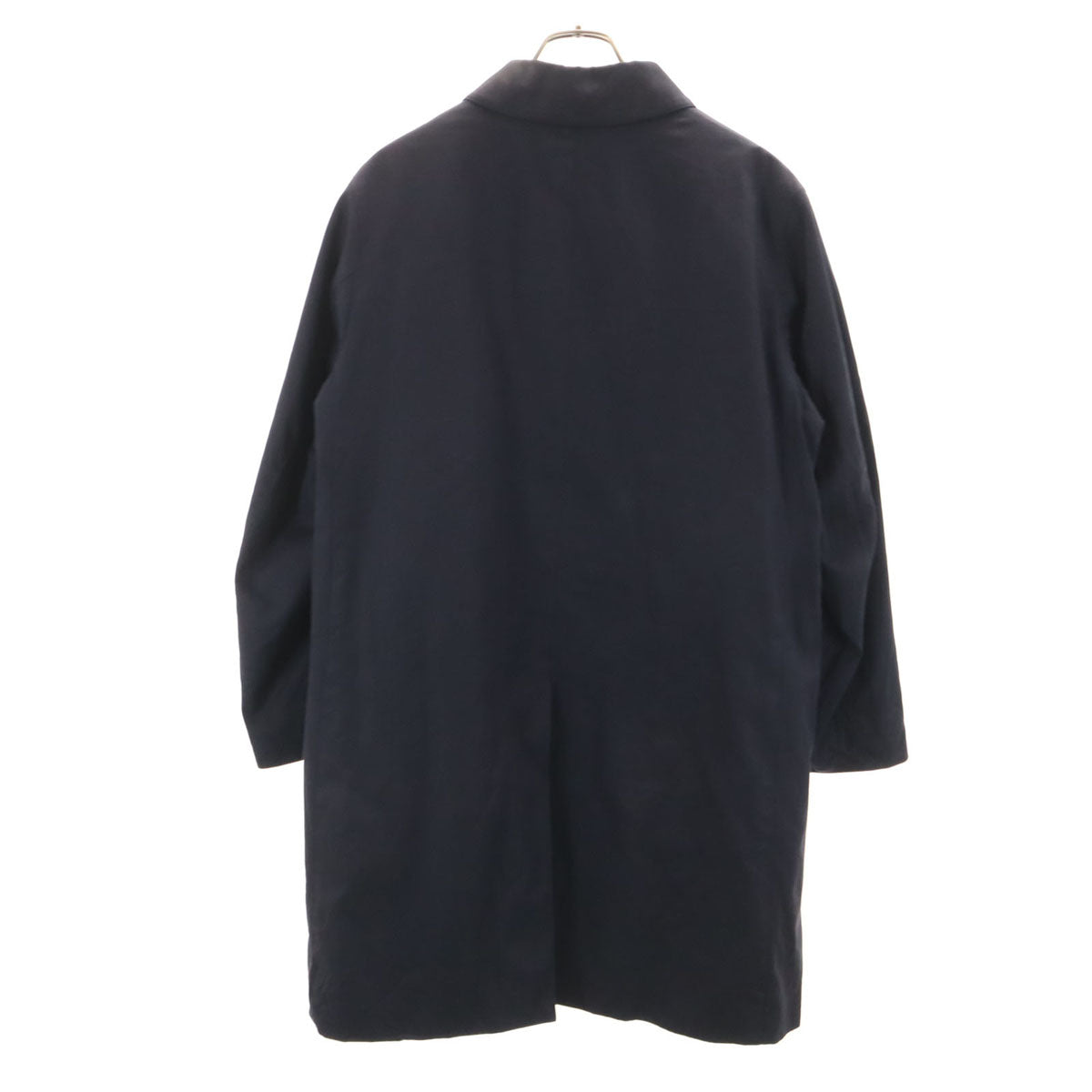 MACKINTOSH LONDON マッキントッシュロンドン ステンカラーコート 38 ネイビー ベストライナー付き メンズ