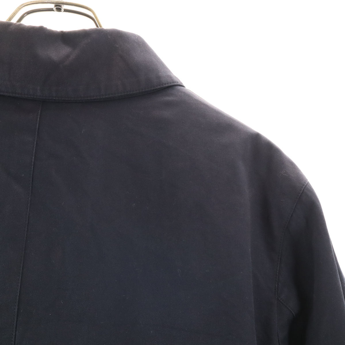 MACKINTOSH LONDON マッキントッシュロンドン ステンカラーコート 38 ネイビー ベストライナー付き メンズ