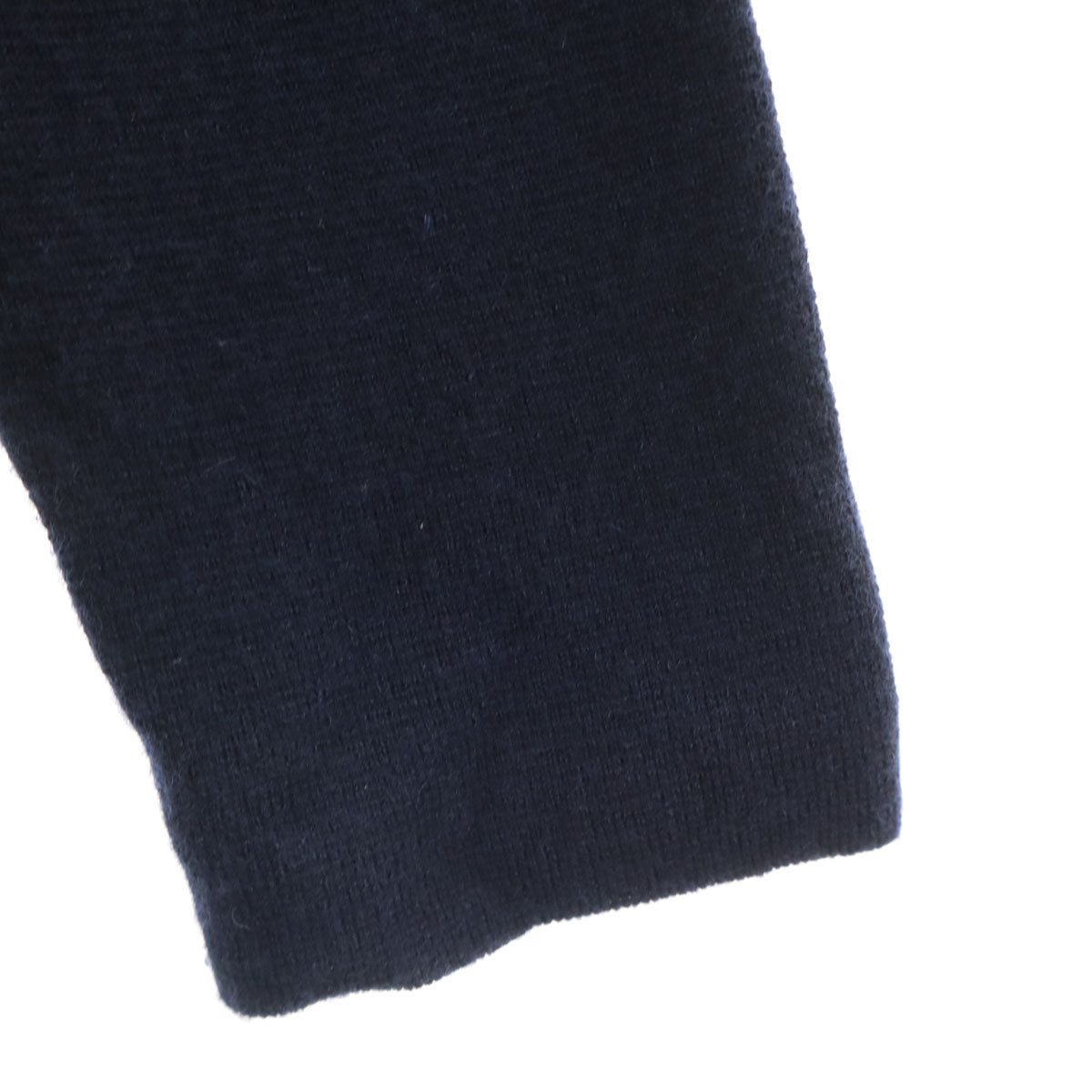 未使用 MACKINTOSH PHILOSOPHY マッキントッシュフィロソフィー 長袖 ニット切替 ワンピース 38 ネイビー レディース