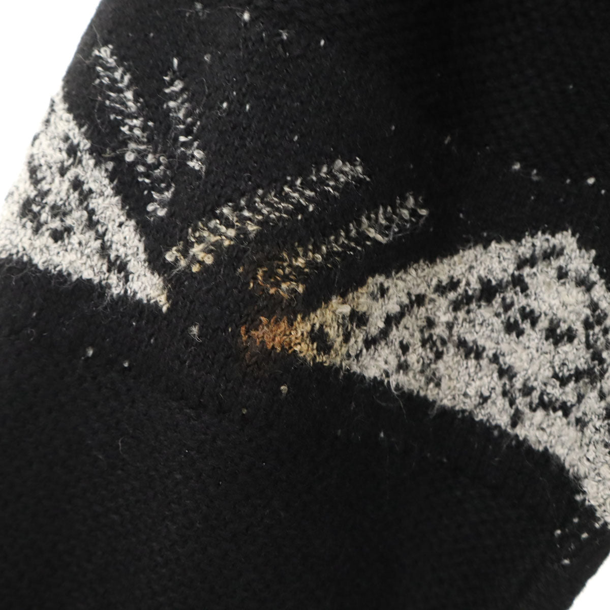 ALEXANDER LLOYD アレクサンダーロイド 90s イタリア製 オールド 総柄 長袖 セーター 2XLT ブラック ニット ビッグサイズ メンズ