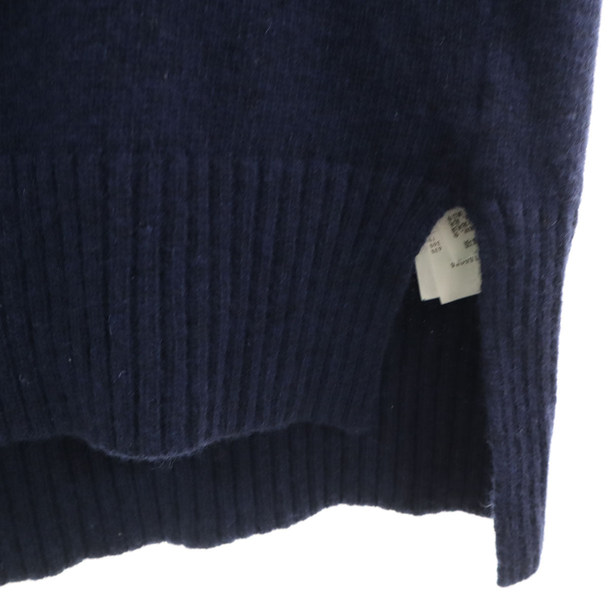 Mila Owen ミラオーウェン 長袖 ニット ロングワンピース F ネイビー レディース