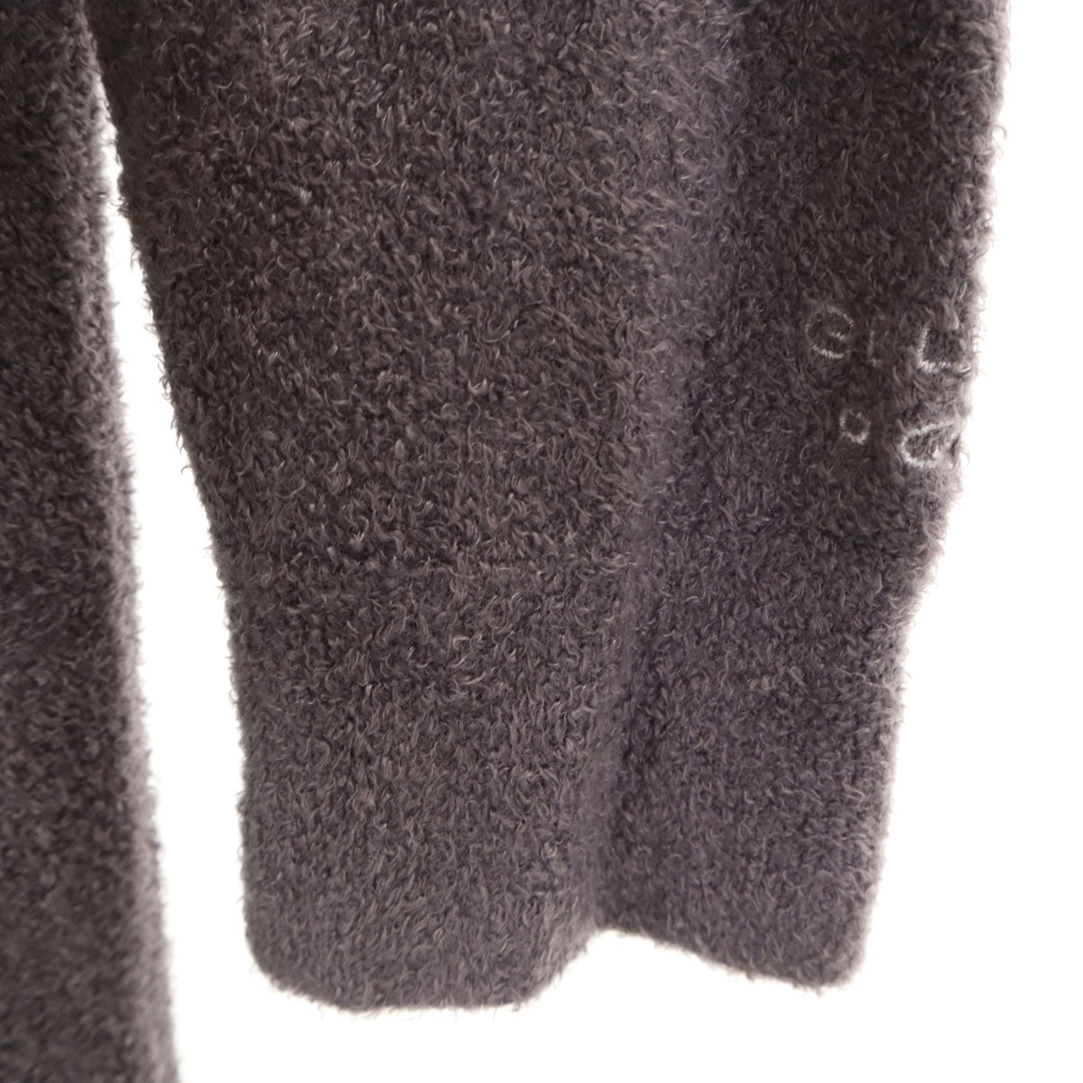 gelato pique ジェラートピケ ハート柄 長袖 ロングワンピース F グレー ルームウェア レディース