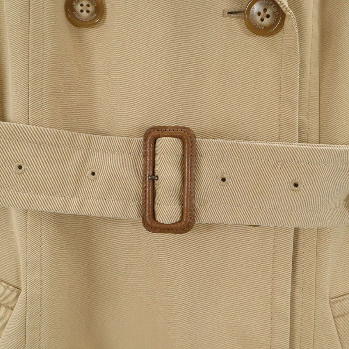 MACKINTOSH PHILOSOPHY マッキントッシュフィロソフィー トレンチコート 36 ベージュ ベストライナー付き レディース