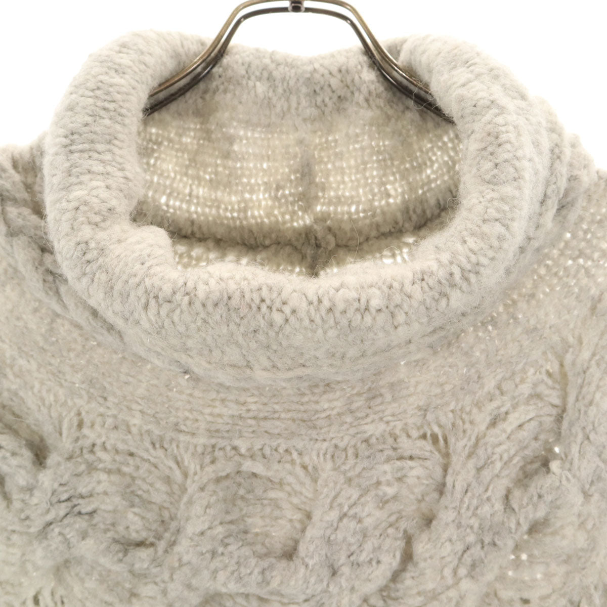 DIESEL ディーゼル 長袖 ニット ワンピース XS グレー系 レディース