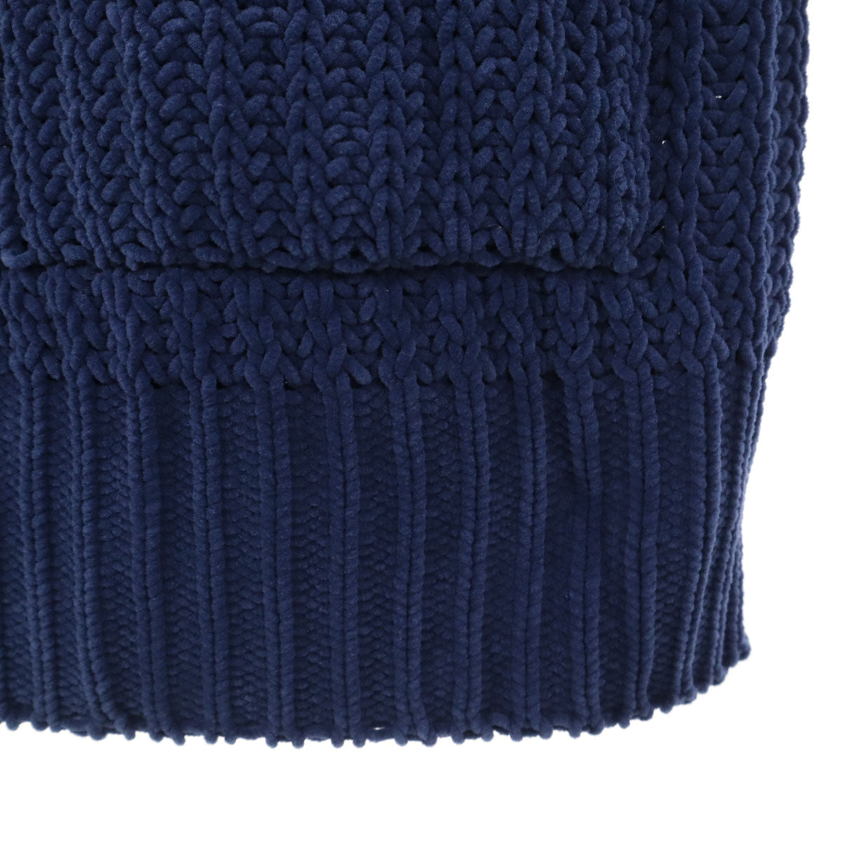 美品 DIESEL ディーゼル イタリア製 長袖 ニットカーディガン M ブルー メンズ