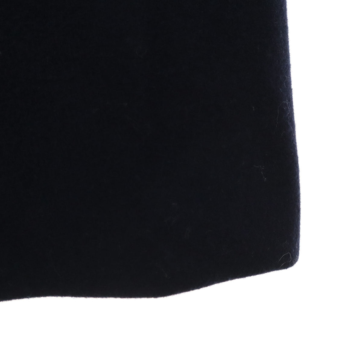 未使用 nano universe ナノユニバース メルトン ステンカラーコート S ネイビー メンズ