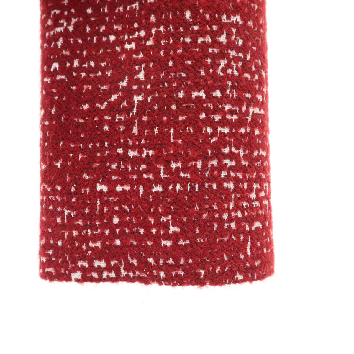 美品 PAULE KA ポールカ ノースリーブ ワンピース 38 レッド セット レディース