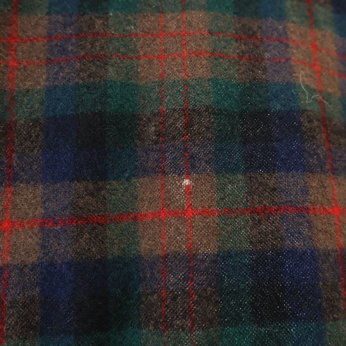 PENDLETON ペンドルトン 70s USA製 ヴィンテージ チェック 長袖 ガウン M ブラウン系 メンズ