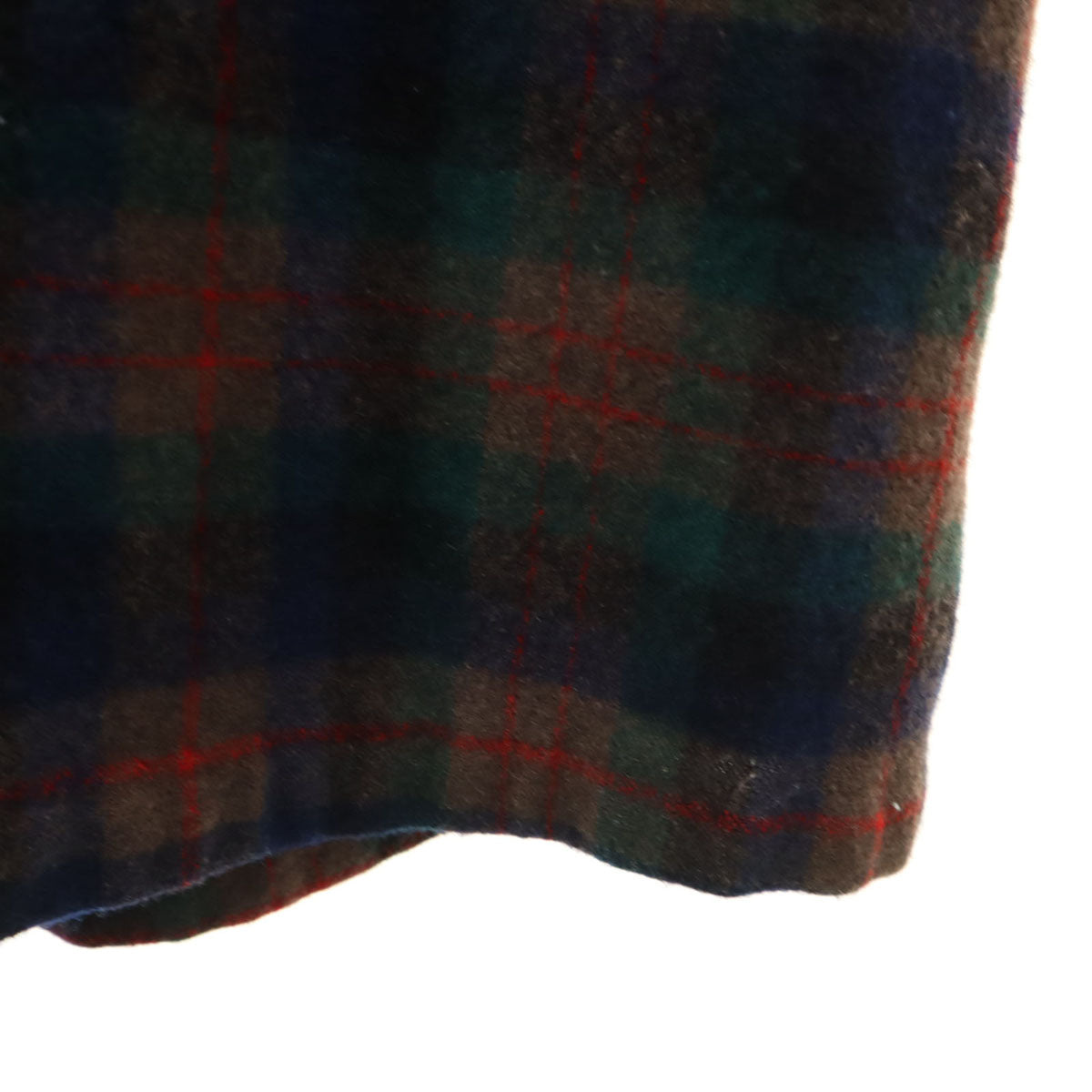 PENDLETON ペンドルトン 70s USA製 ヴィンテージ チェック 長袖 ガウン M ブラウン系 メンズ