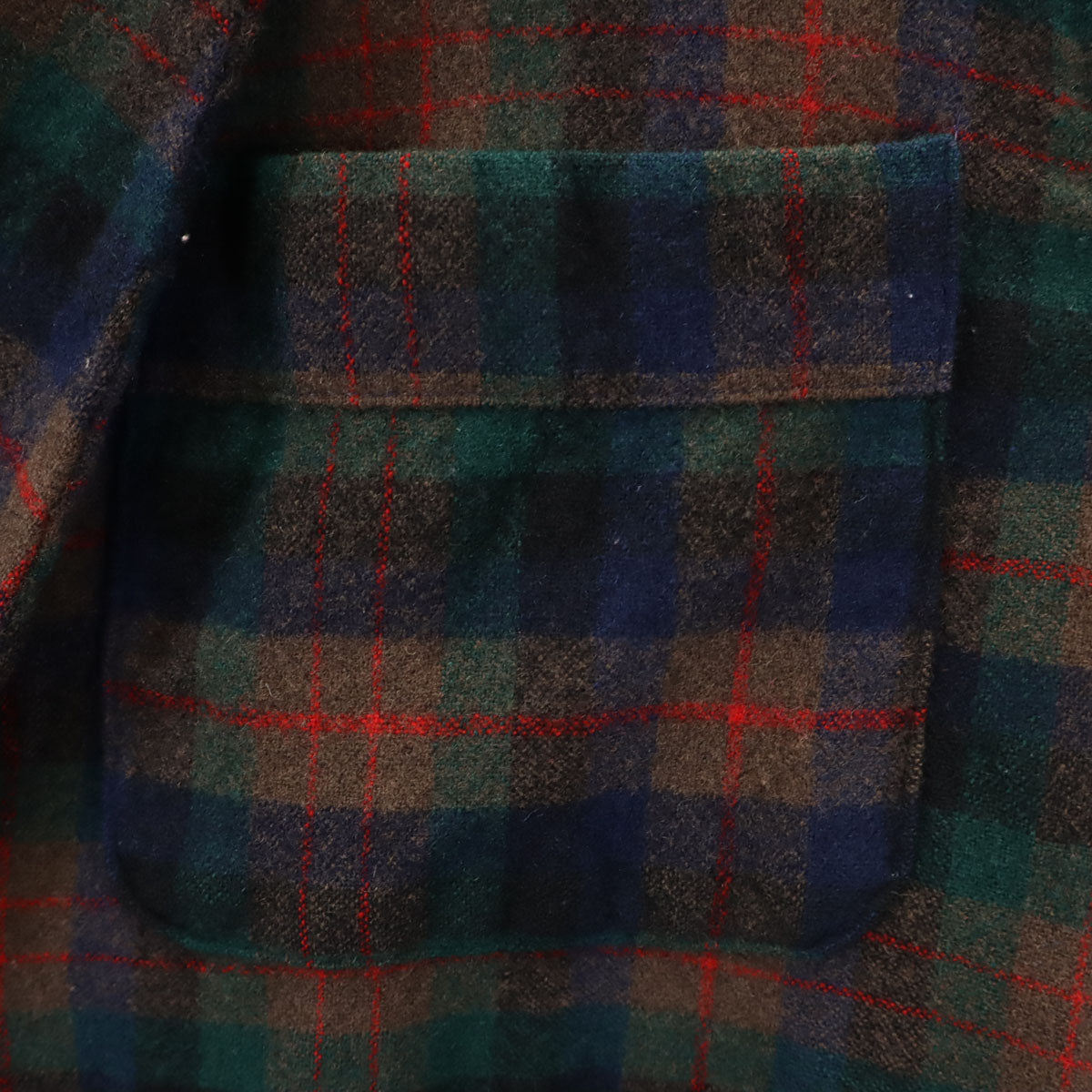 PENDLETON ペンドルトン 70s USA製 ヴィンテージ チェック 長袖 ガウン M ブラウン系 メンズ