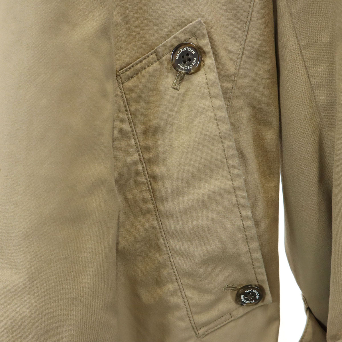 MACKINTOSH PHILOSOPHY マッキントッシュフィロソフィー トレンチコート 38 ベージュ ベストライナー付き メンズ