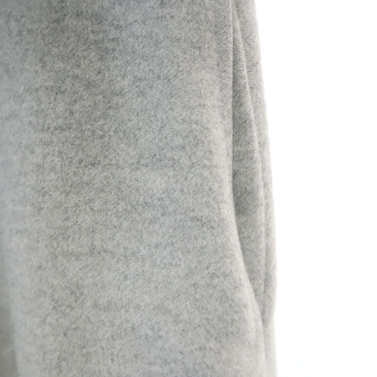 Rene ルネ 日本製 ウールコート 36 ライトグレー レディース