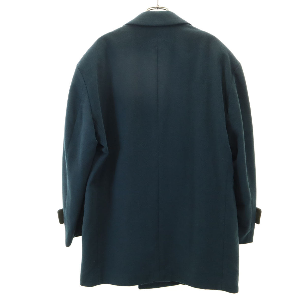 美品 GIVENCHY ジバンシィ 90s オールド ダブルブレスト ウールコート M 深緑系 メンズ