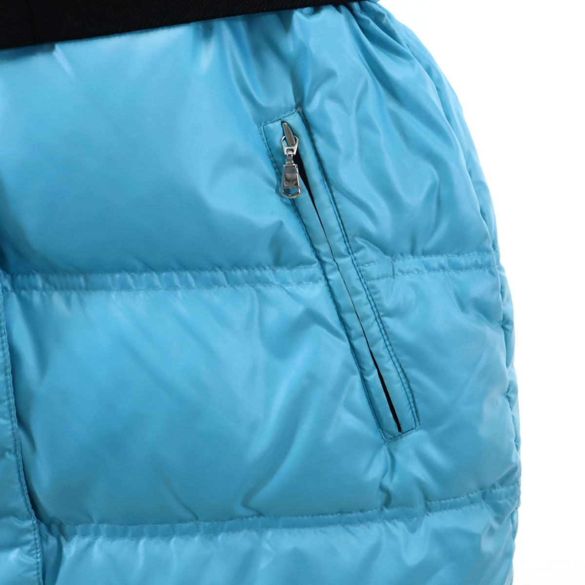 Emporio Armani エンポリオアルマーニ ダウンコート XS 水色 レディース